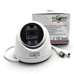 Telecamera Dome 5MP 4 in 1 GSS Pro – Sensore SmartSens, Ottica F1.2, Smart Dual Light 2,8mm
