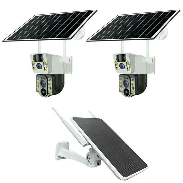 Kit di Videosorveglianza Solare con Sim 4g Autonomo