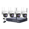 Sistema videosorveglianza esterno Ptz Girevoli Wireless Audio