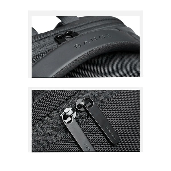 Zaino Laptop 15.6" Unisex Impermeabile con Porta USB da Viaggio e Lavoro